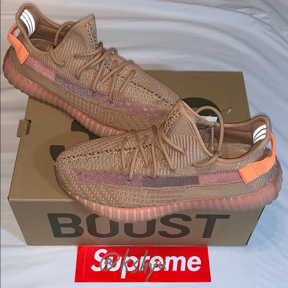 🚨Sold🚨  Adidas Yeezy Boost 350 V2 Clay - Picture 2 of 6